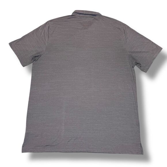 Travis Mathew Gray Short Sleeve Stretch Golf Light Polo Shirt Men’s Size XXL - Picture 5 of 6